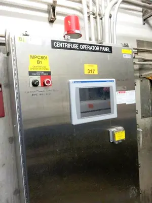 Andritz/Guinard D3L C30 CHP decanter centrifuge, 316SS.