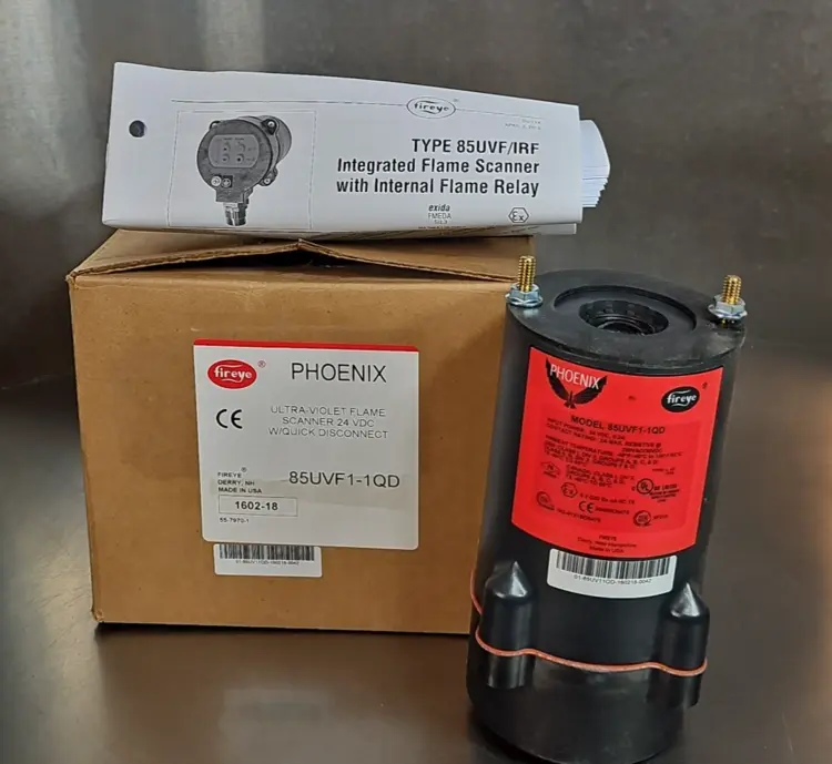 Used FIreye 85UVF1-1QD Sensors South Carolina US | Palmetto Automation #1158457