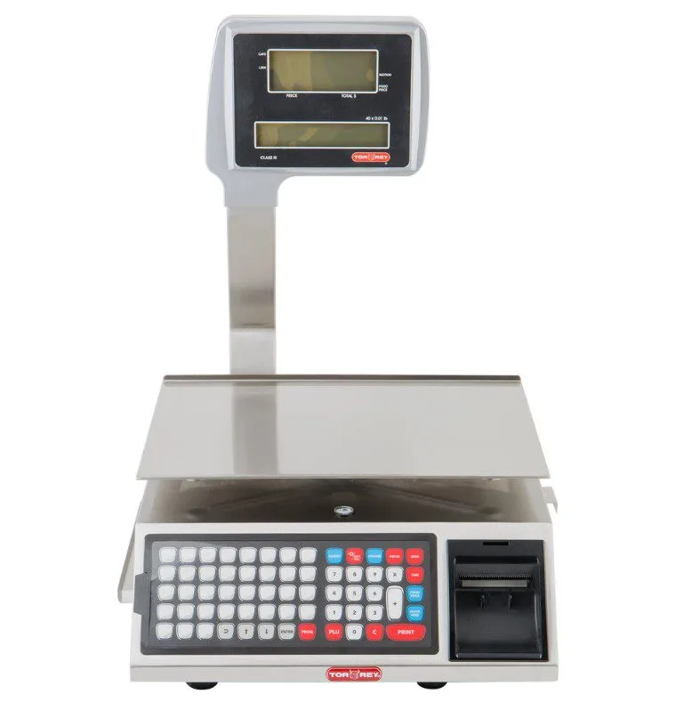 Tor-Rey W-LABEL20 - 40 lb Capacity x 0.01 lbs Precision Scale