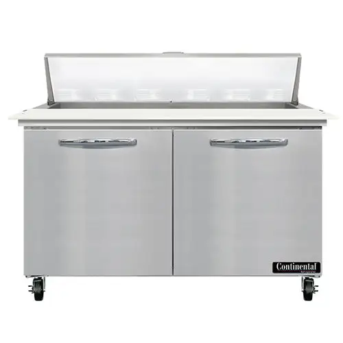 Continental SW48N12C 48" Sandwich/salad Prep Table W/ Refrigerated Base, 115v