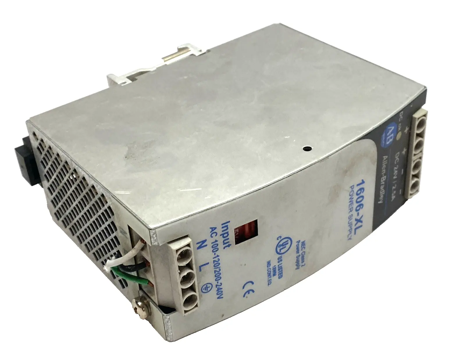 Used Allen Bradley Power Supply 24VDC 2.5A, 60W DIN Rail SER.A DIN Rail Power Supplies Michigan US | Maverick Industrial Sales #1391747