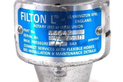 NEW FILTON LTD. 14642 ROTARY UNION