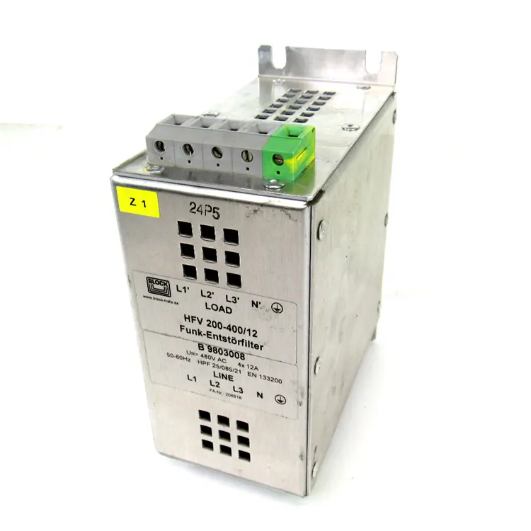 Used BLOCK HFV 200-400/12 Misc Electrical & Power Parts | Industrial Parts R Us Inc. #366726