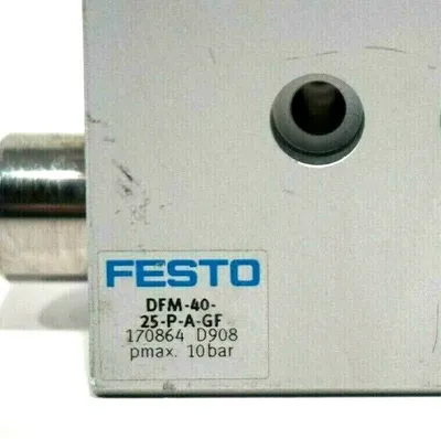 NEW FESTO DFM-40-25-P-A-GF GUIDED CYLINDER 170864 DFM4025PAGF