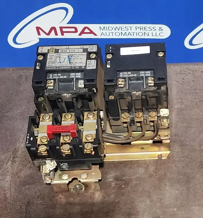 Used SQUARE D 8736SC08 Starters Michigan US | Midwest Press and Automation #618397