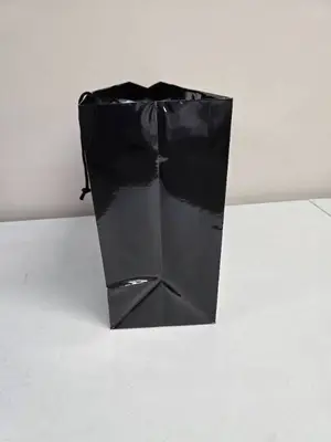 Black Gloss Gift Bags - 16" x 6" x 12"