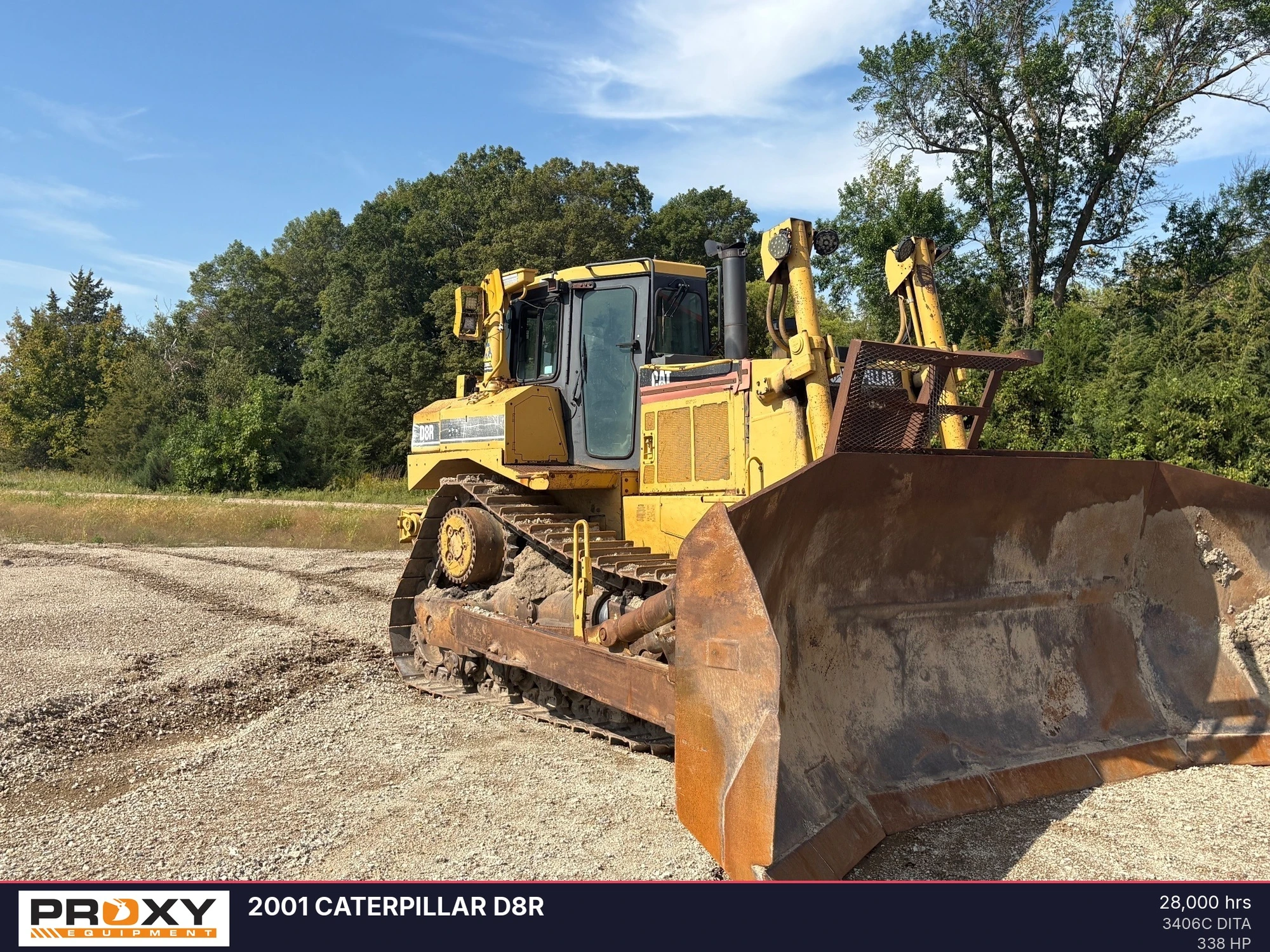 Used 2001 CATERPILLAR D8R Bulldozers Minnesota US | Proxy Equipment #1438825