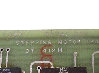 DIGITAL TECHNIQUES CORP. DT-412H-1 STEPPING MOTOR TRANSLATOR REPAIRED DT-412H