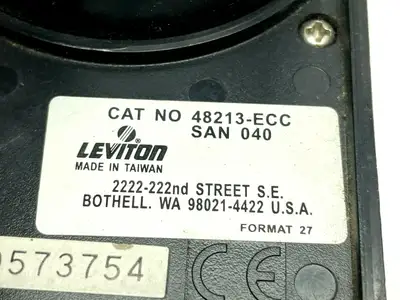 Used LEVITON LEVITON 48213-ECC Camera Systems | Maverick Industrial Sales #1109082