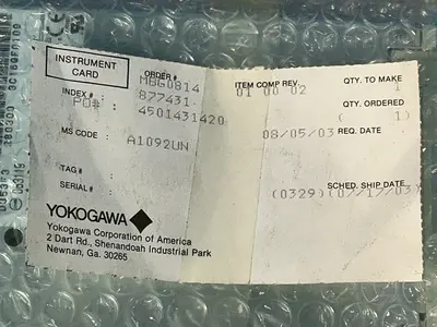 New | in-Stock YOKOGAWA D353F3 Computer Accessories Ohio US | HGR 24 #1249415