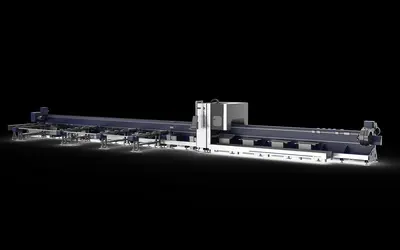 NEW MORN LASER INTELLIGENT THREE-CHUCK TUBE FIBER LASER CUTTING MACHINE