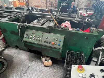 Used SAMUEL PLATT BRIGHT BAR DRAWING, STRAIGHTENING & SAWING LINE (14722) Draw Benches Connecticut US | Machinery International LLC #1557867