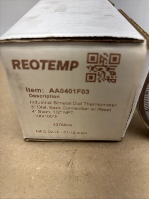 NEW REOTEMP AA 0401F03