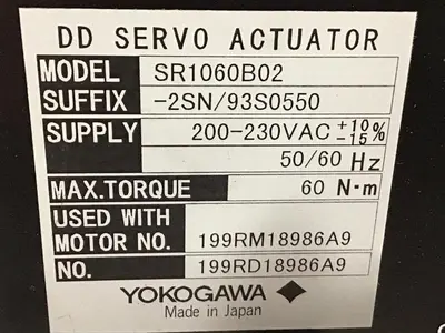 USED YOKOGAWA SR1060B02