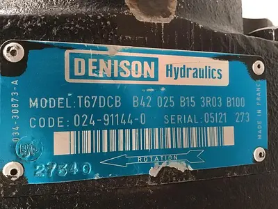USED DENISON HYDRAULICS T67DCB B42 025 B15 3R03 B100