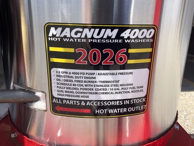 Used MAGNUM 4000 SERIES GOLD Pressure Washers Michigan US | Miedema Asset Management Group #1341097