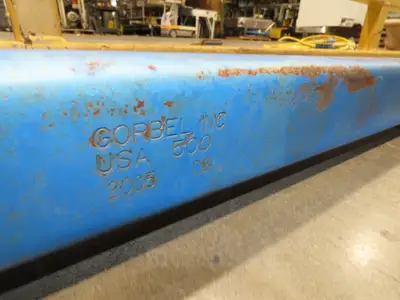 Gorbel 1/4 Ton 500Lb Free Standing 4-Post Bridge Crane 15'Span 18' 6"Runway