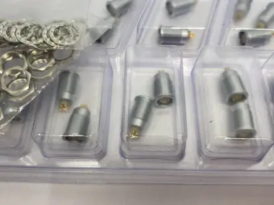 New | in-Stock LEMO Push/Pull Socket/Receptacle, Front Panel Mount 4-Contacts 23-PACK Electrical Fittings Michigan US | Maverick Industrial Sales #1518265
