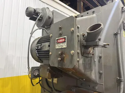 72” TABLE PANGBORN MODEL 6LK-7 ROTOBLAST SHOT BLAST MACHINE: YOBRO #24410
