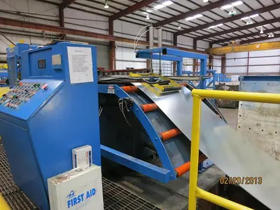 48" x 30,000 Lb. McKay Cut to Length Line (Used)