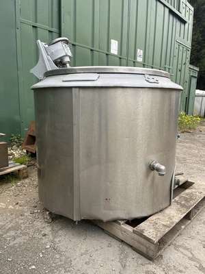 450L S/S JKTD mix tank 0.37 kw