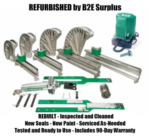 Greenlee 881CTE980 34208 Cam Track Conduit Bender, 2-1/2 - 4 EMT IMC Rigid [Refurbished]