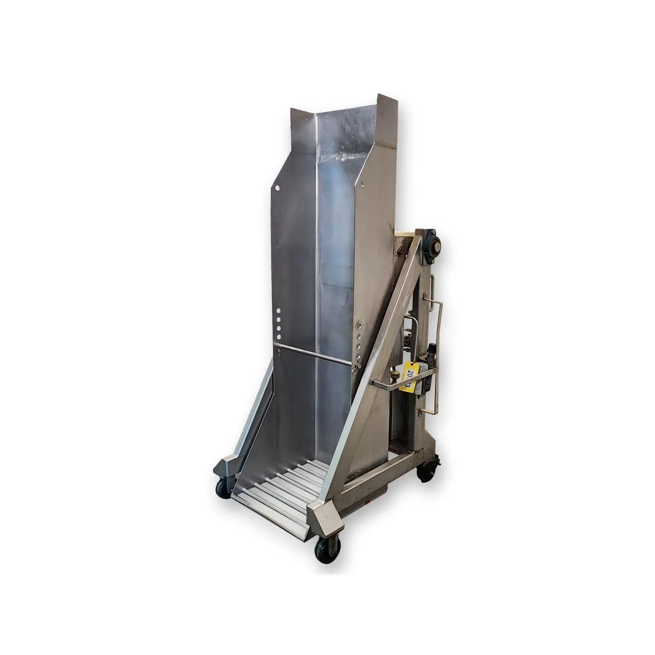 Used 25" wide Stainless Steel Box / Container Dumper [PART]