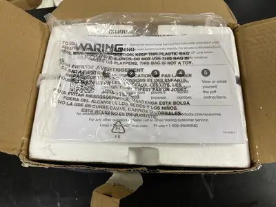 New | in-Stock Waring Used Waring WSG30 1.5 Cup Stainless Commercial Spice Grinder - 120V - TH2 Grinders / Shredders - Food Illinois US | Falcon Restaurant Supply #1374949