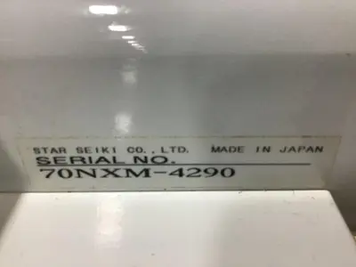 USED STAR SEIKI TWS-800V-460V3