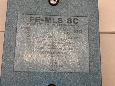 Used MICRO SWITCH FE-MLS 8C Industrial Controls | Surplus Asset Holdings #1220203