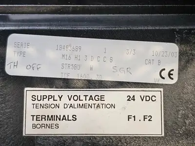 Used 2003 MERLIN GERIN M16H1 Switchgears British Columbia CA | Lenmark #1427013