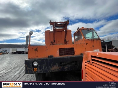 Used 1977 P & H 790TC 90-TON CRANE Truck-Mounted Cranes Pennsylvania US | Proxy Equipment #1384911