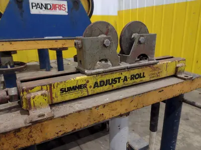 6,000 LB PANDJIRIS MODEL PIPER 3 TANK TURNING ROLLS, DRIVE & IDLERS, 110V : YOBRO 24750