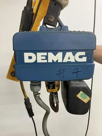 Used DEMATIC HOIST 440 POUND CAPACITY _UNKNOWN_ Hoists (All Types) | Paper Converting Equipment #395885