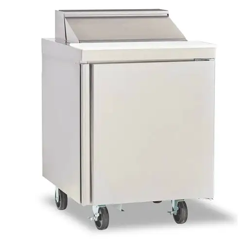 Delfield 4427NP-6 27" Sandwich/salad Prep Table W/ Refrigerated Base, 115v