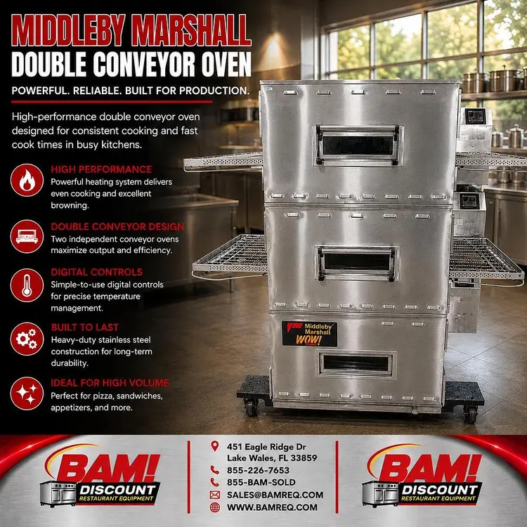 Used MIDDLEBY MARSHALL PS640G Conveyor Ovens Florida US | BAM Discount Restaurant Equipment #1373140