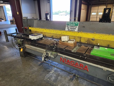 Used 1900 NIAGARA 612 Power Squaring Shears (Inch) Illinois US | Revelation Machinery #1310895