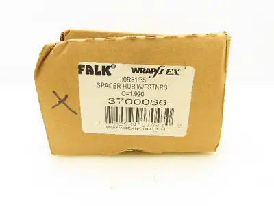 Falk Wrapflex 20R31/35 Coupling Spacer Hub w/Fasteners C=1.920 2-1/4" Bore