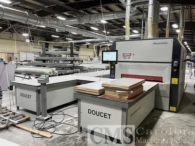 USED 2020 DOUCET SANDER RETURN WITH FLIPPER