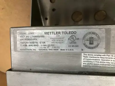 Mettler Toledo LYNX 10,000lb Weight Indicator / Weighing Terminal 100/120V