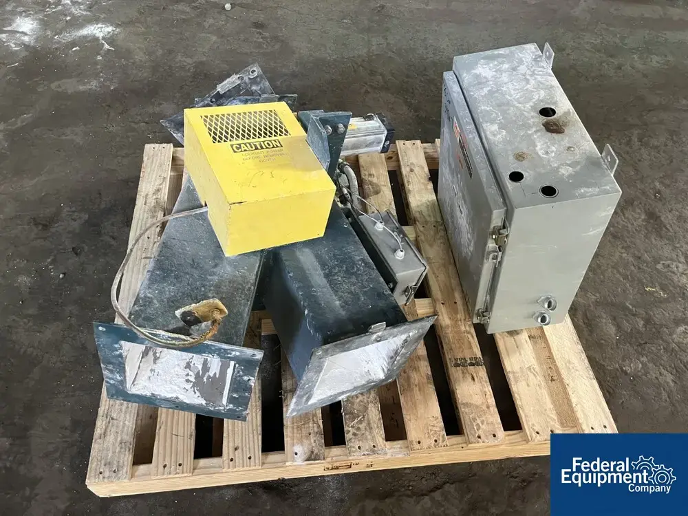 USED Pebco 8" Pebco Single Blade Diverter Valve, C/S