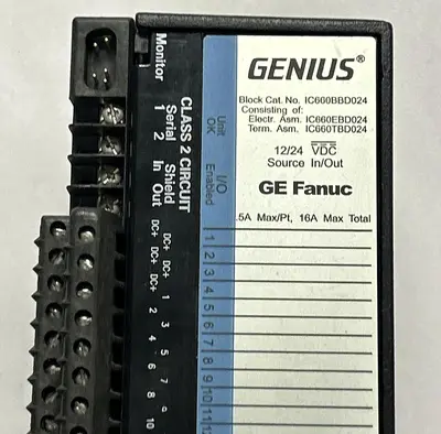Used GE FANUC IC660BBD024 PLC Input & Output Ohio US | Surplus Asset Holdings #1236948