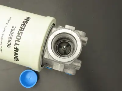 Ingersoll Rand 39243720 Compressor Oil Filter Assembly In-Line Size 20 SAE