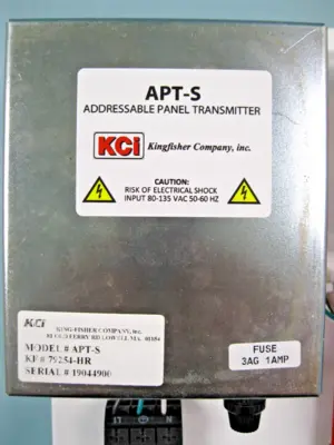 USED Kingfisher Company Inc. APT-S