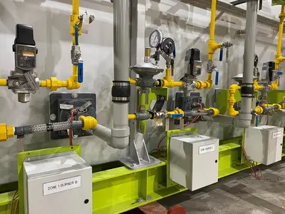 USED 2021 FEECO INTERNATIONAL INDIRECT ROTARY KILN SYSTEM