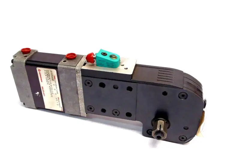 Used Norgren/ Pepperl + Fuchs Pneumatic Power Clamp/ Inductive Sensor Pneumatic Cylinders Michigan US | Maverick Industrial Sales #1396404