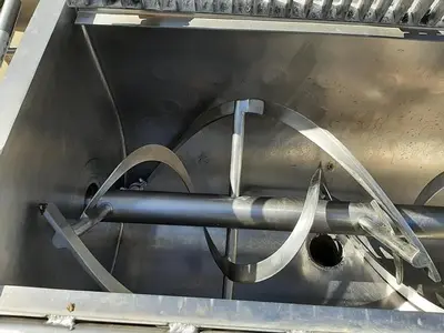 Mixer, Ribbon, 10 CF, 304 S/st, Jkt, 5 HP, #S742491
