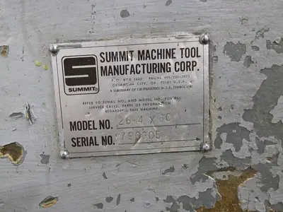 Used SUMMIT 26-4 X 60 Engine Lathes Kentucky US | Aucto #578119