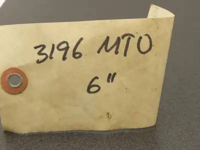 American Precision Services 3196-MTO 6" Casing Gasket 6"ID x 6-1/2"OD Lot of 5