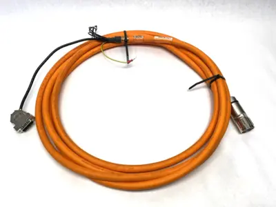 USED BOSCH REXROTH SERVO MOTOR HYBRID CABLE 5M RH2-023DBB-NN-005,0
